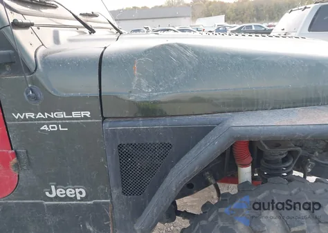 1998 Jeep Wrangler Sahara из США, поврежденный, VIN 1J4FY49S6WP733257